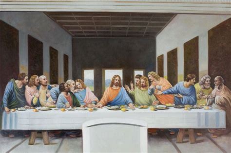 the last supper painting visual analysis